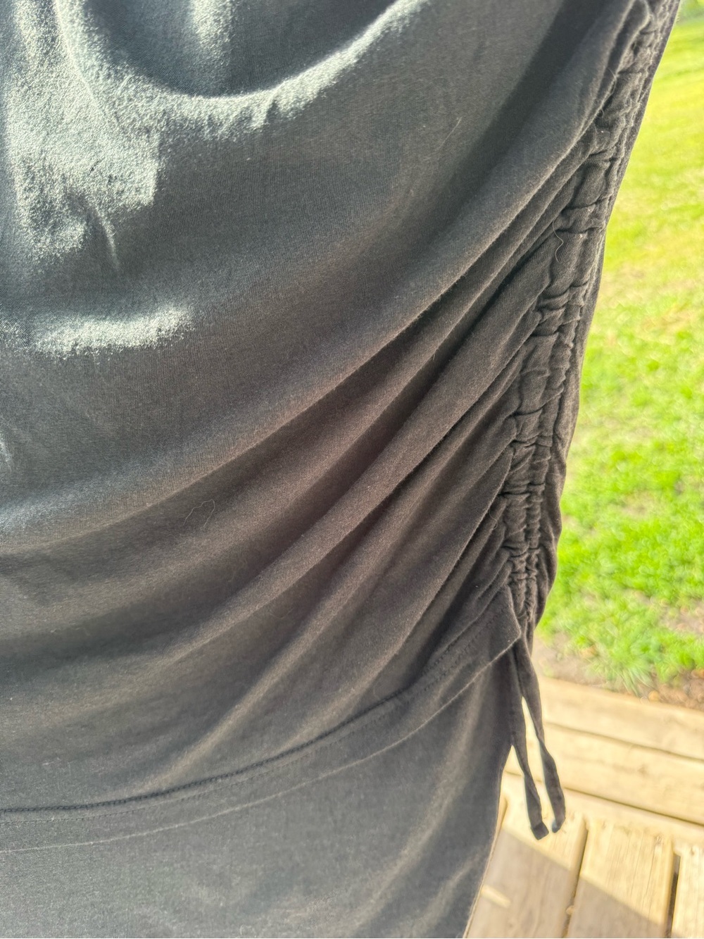 Bench Black Draped Midi Dress - Picture 6 of 7